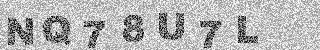 Confirmation code